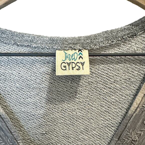 Jaded Gypsy Magic Duster Embroidered & Knit Cardigan - S/M - Picture 7 of 8